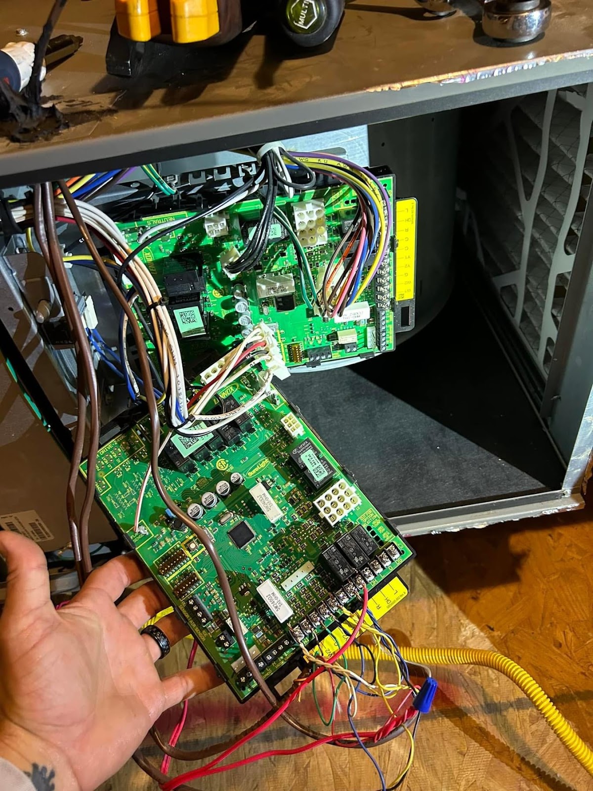 HVAC circuit board repair