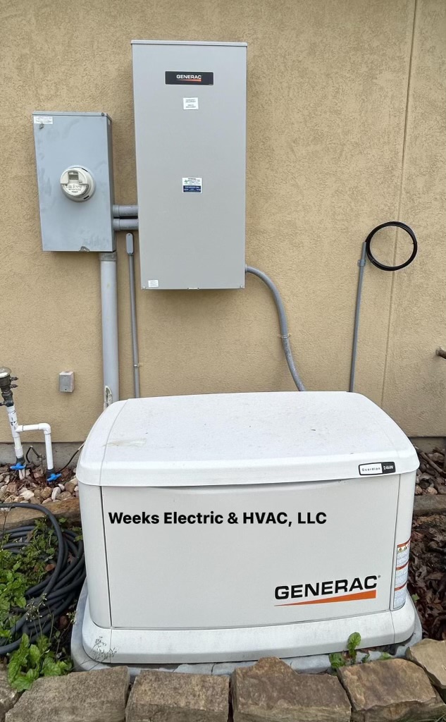Weeks Electric & HVAC work